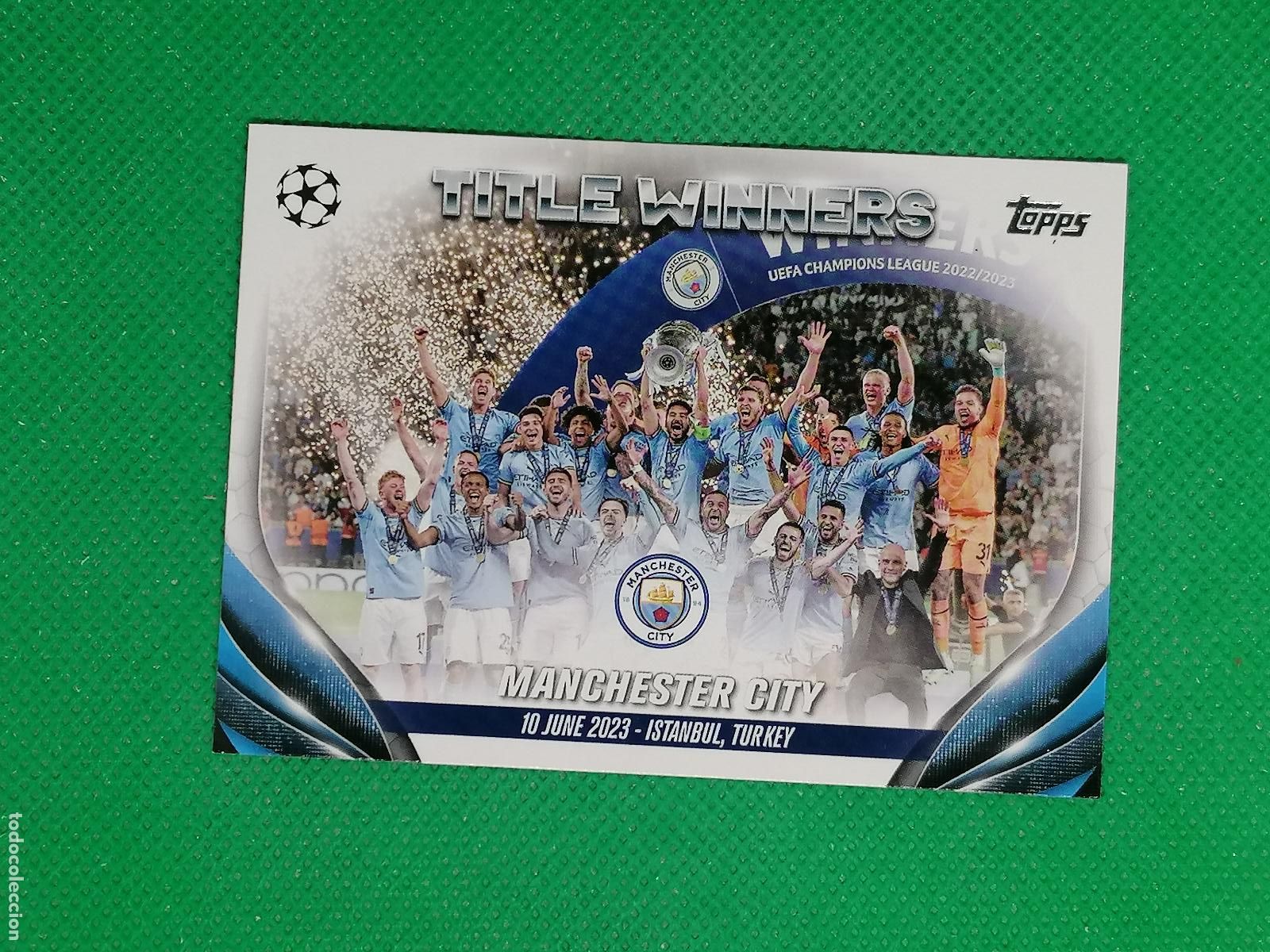 Cromos de F&uacute;tbol: 68 MANCHESTER MILAN WINNERS ⚽ TOPPS UCC FLAGSHIP 2023 2024 23 24 ⚽