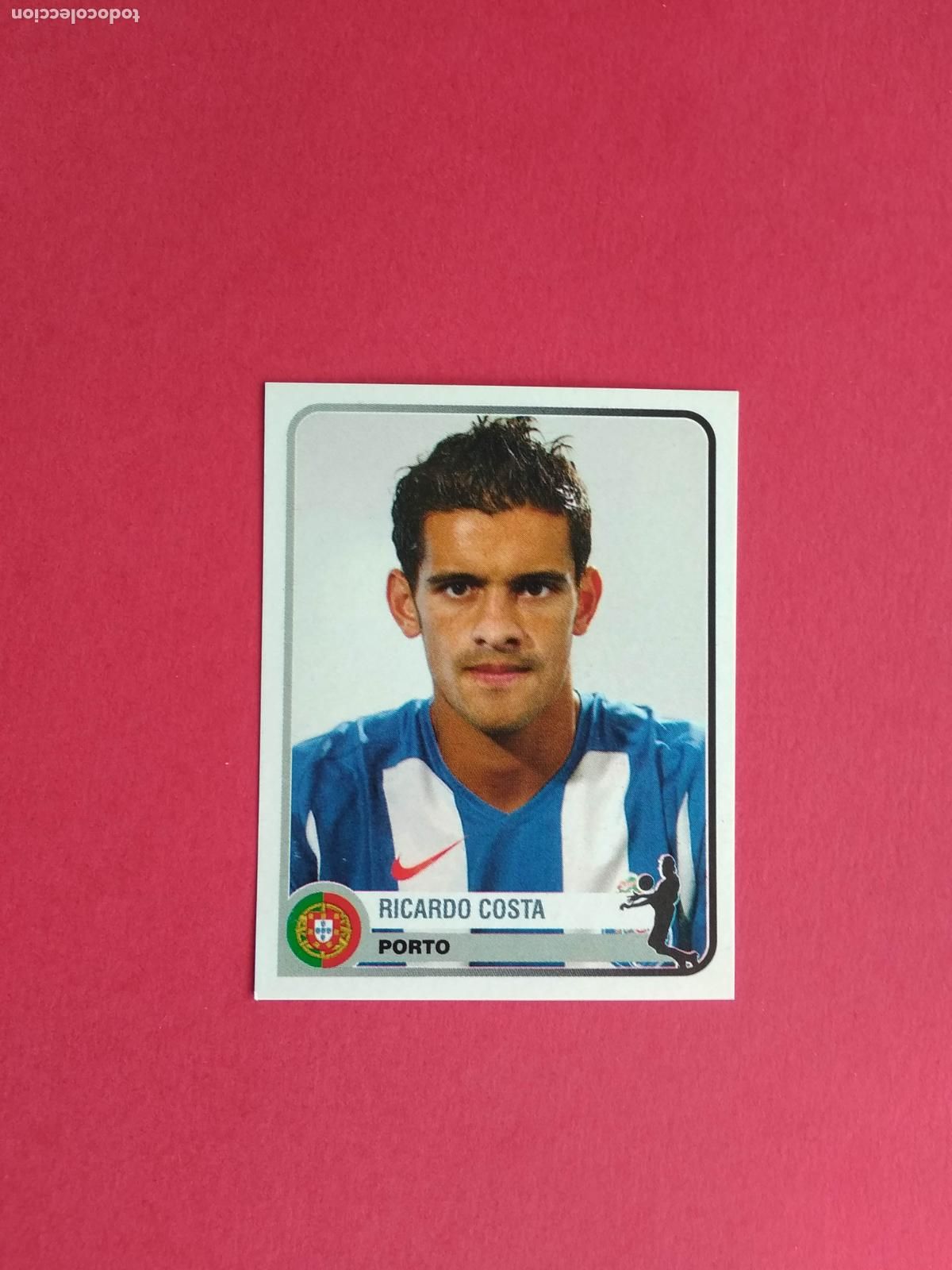 Cromos de F&uacute;tbol: PANINI CHAMPIONS OF EUROPE 1955 04 05 2004 2005 CROMO NUNCA PEGADO PORTO OPORTO N&ordm; 284 RICARDO