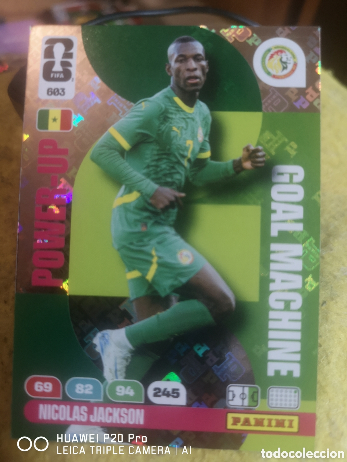 Cromos de F&uacute;tbol: ADRENALYN XL FIFA WORLD CUP 2026 GOAL MACHINE POWER - UP NICOLAS JACKSON 603
