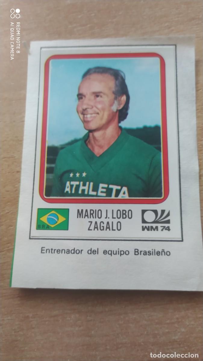 Figurine di Calcio: BRASIL 151 LOBO ZAGALO - MUNICH 74 VULCANO -PANINI MUNDIAL 1974 WORLD CUP 1974 - C5