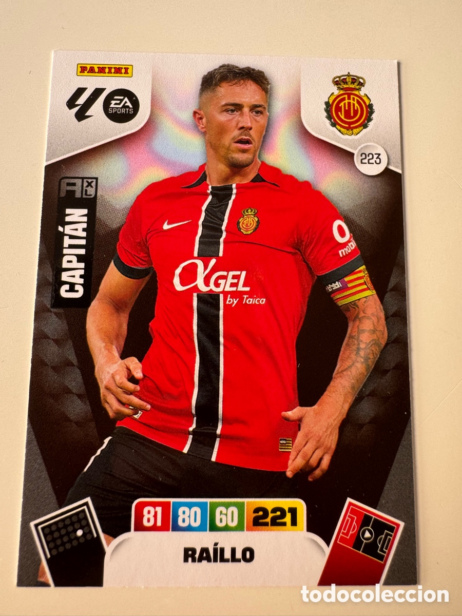 Cromos de F&uacute;tbol: PANINI ADRENALYN XL LIGA EA SPORTS 2025-2026 25-26 &ndash; Antonio Ra&iacute;llo RCD Mallorca N&ordm; 223