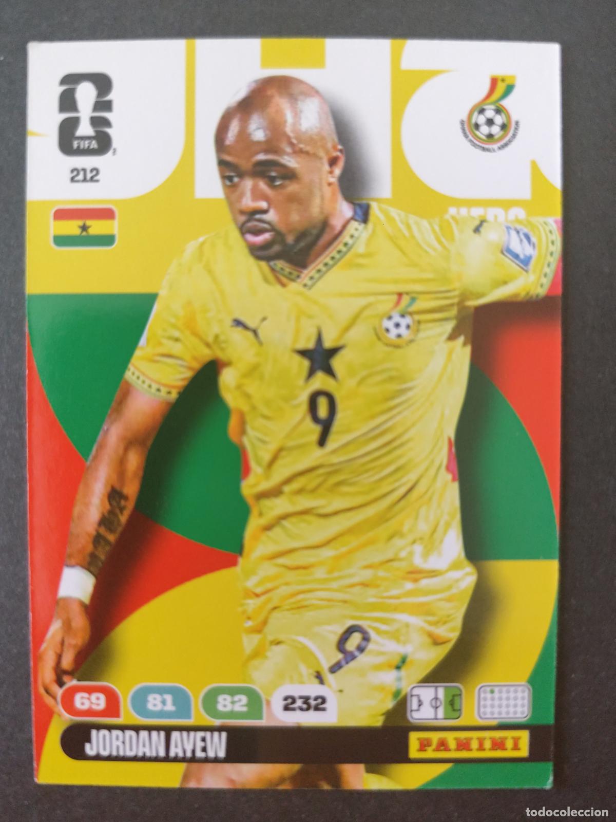 Football Stickers: 212 JORDAN AYEW GHANA ADRENALYN MUNDIAL FIFA WORLD CUP 2026 PANINI