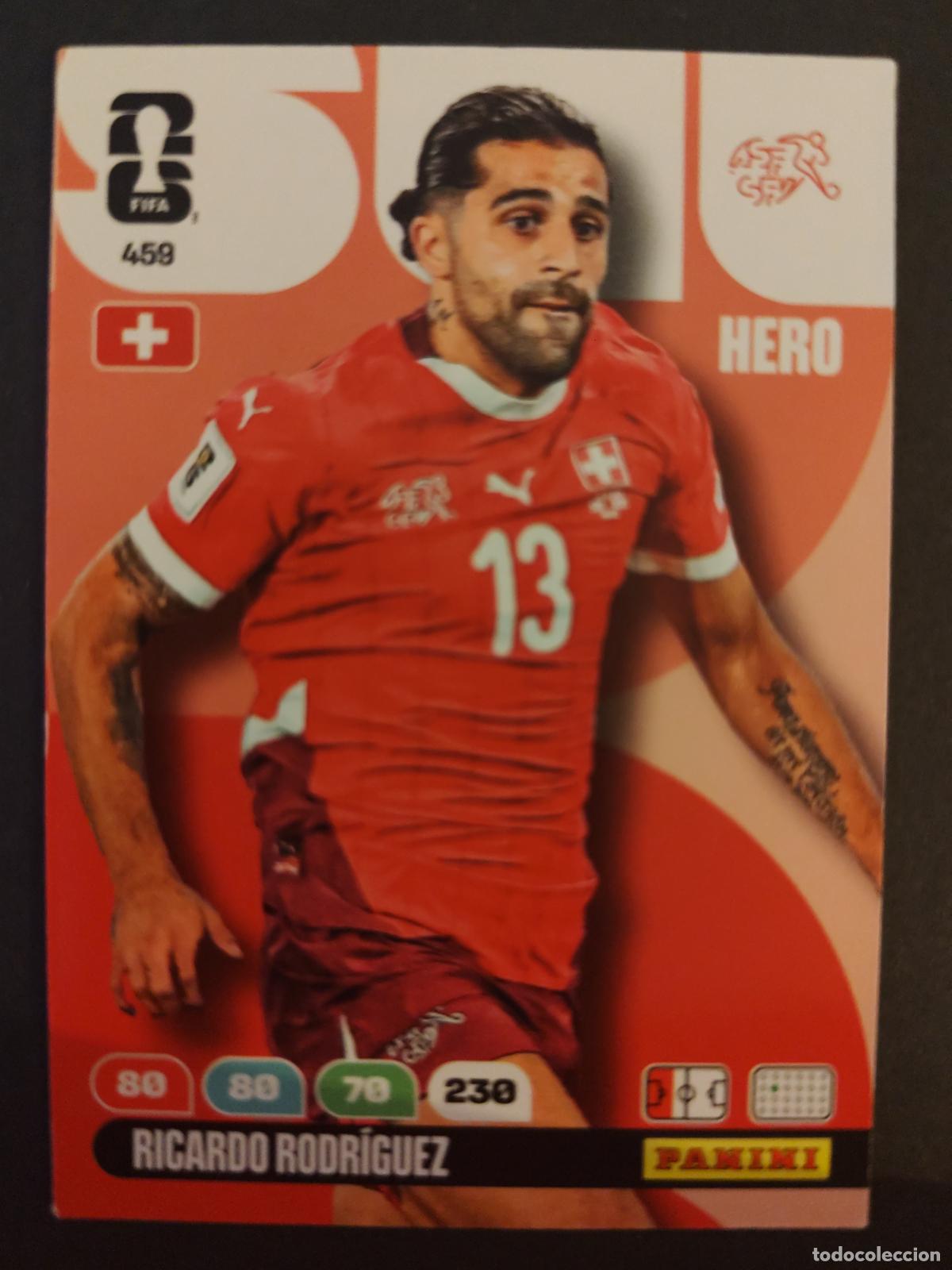 Figurine di Calcio: 459 RICARDO RODR&Iacute;GUEZ SUIZA ADRENALYN MUNDIAL FIFA WORLD CUP 2026 PANINI
