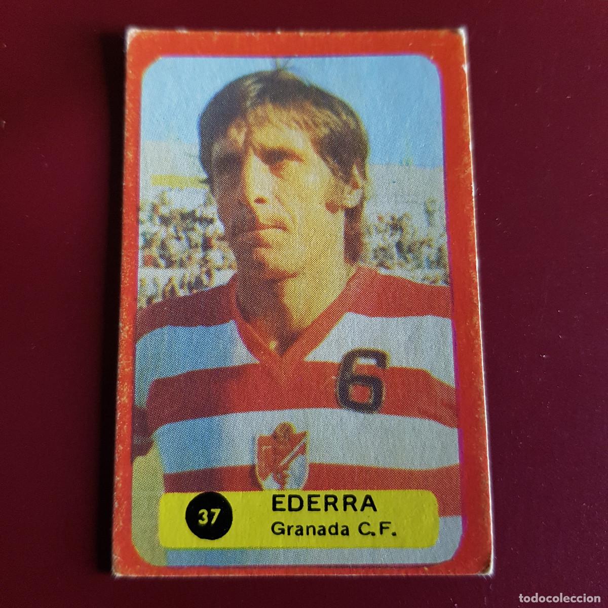 Fu&szlig;ball-Sticker: SOLANO GRAFIMUR - CAMPEONATO DE LIGA 1975 1976 - 75 76 - GRANADA - EDERRA 37 - NUNCA PEGADO