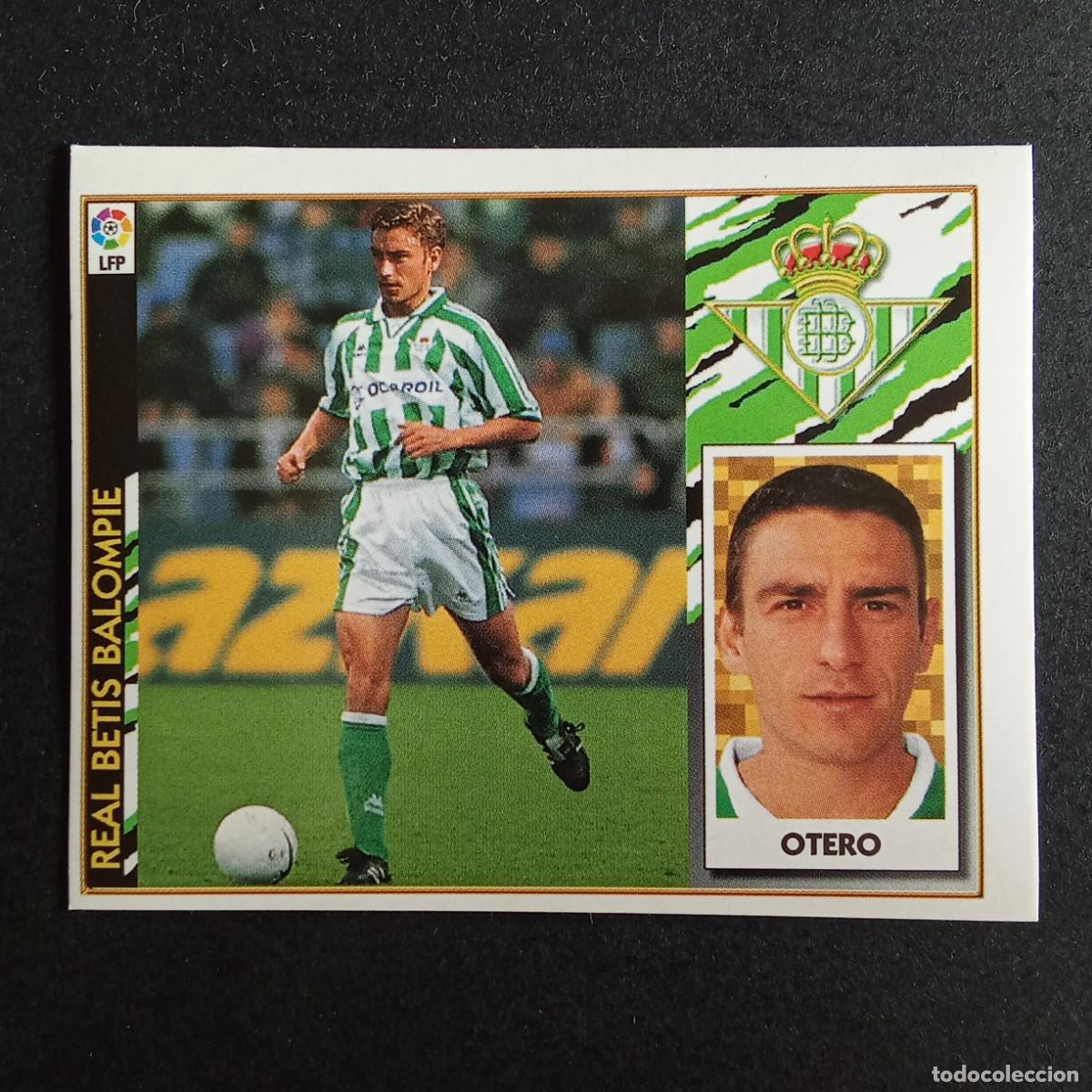 Cromos de f&uacute;tbol: CROMO LIGA 1997 1998 97 98 EDICIONES ESTE ULTIMOS FICHAJES N 16 OTERO BETIS NUNCA PEGADO