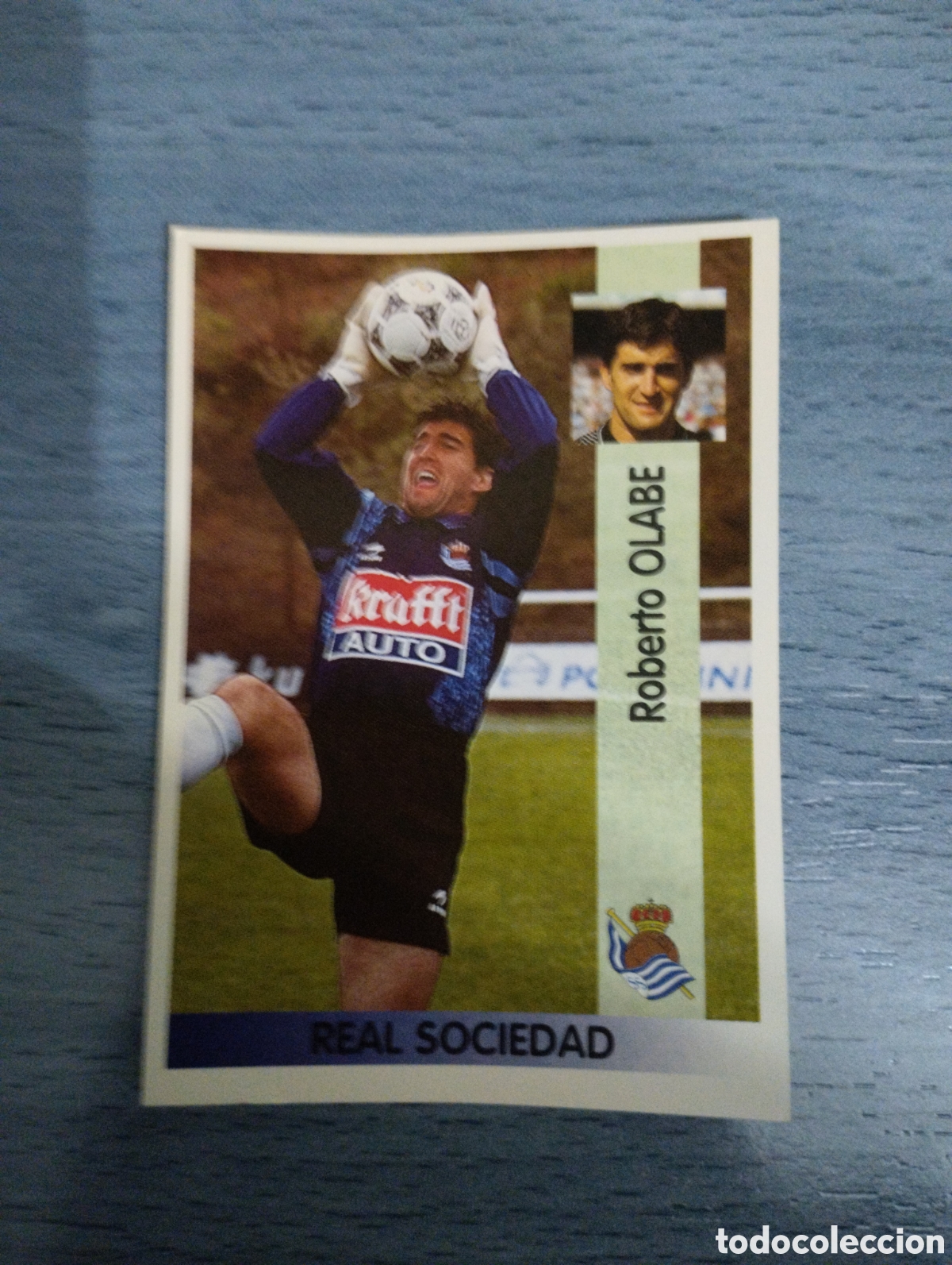Figurine di Calcio: Cromo Panini liga 96 97 olabe 112 real sociedad sin pegar