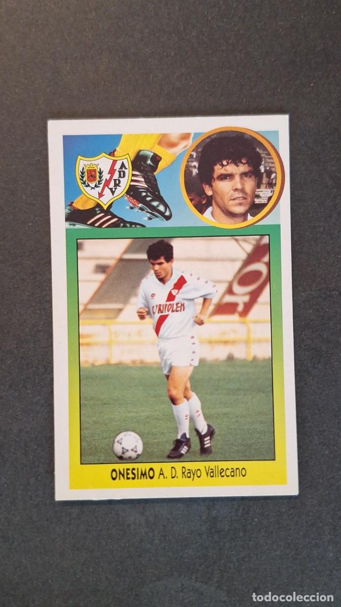 Cromos de F&uacute;tbol: L2 ONESIMO RAYO VALLECANO LIGA ESTE 1993 1994 93 94 CARTON NUNCA PEGADO SIN PEGAR