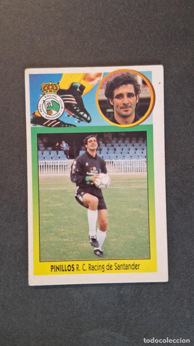 Fu&szlig;ball-Sticker: L2 PINILLOS RACING DE SANTANDER LIGA ESTE 1993 1994 93 94 CARTON NUNCA PEGADO SIN PEGAR