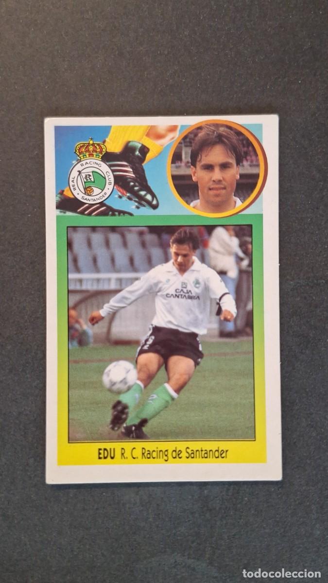 Fu&szlig;ball-Sticker: L2 EDU RACING DE SANTANDER LIGA ESTE 1993 1994 93 94 CARTON NUNCA PEGADO SIN PEGAR