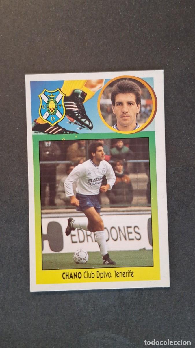 Fu&szlig;ball-Sticker: L2 CHANO C. D. TENERIFE LIGA ESTE 1993 1994 93 94 CARTON NUNCA PEGADO SIN PEGAR