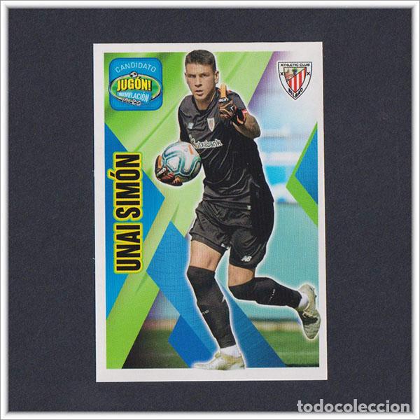 Football Stickers: JUGON 2019 2020 19 20 PANINI UNAI SIMON CANDIDATO 18 ATHLETIC BILBAO LIGA ESTE ALBUM COLECCI&Oacute;N