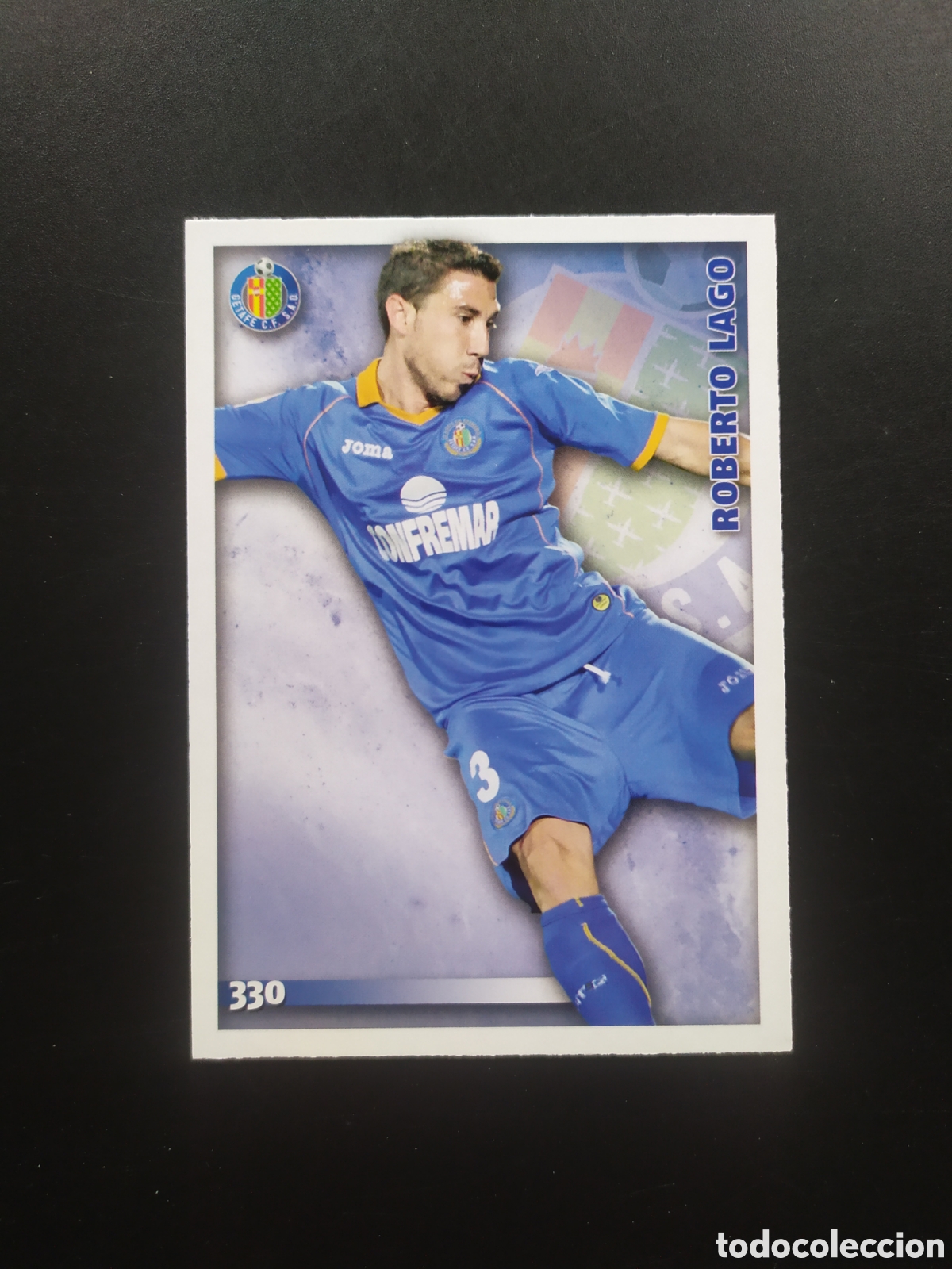 Cromos de F&uacute;tbol: Mundicromo fichas Liga 2014 2015 14 15 Roberto Lago n&deg; 330 Getafe