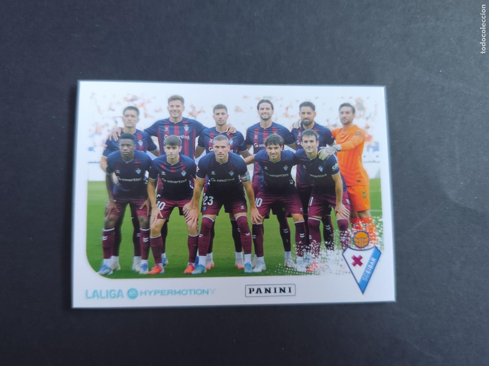 Cromos de F&uacute;tbol: 193 EQUIPO ALINEACION EIBAR SEGUNDA 2&ordf; DIVISI&Oacute;N LIGA HYPERMOTION 2025 2026 25 26 PEDIDO M&Iacute;NIMO 2&euro;
