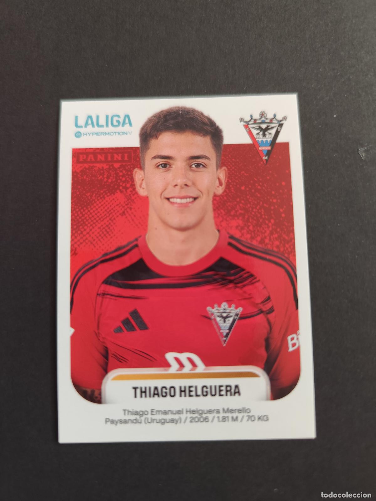 Cromos de Futebol: 319 A THIAGO HELGUERA MIRAND&Eacute;S SEGUNDA 2&ordf; DIVISI&Oacute;N LIGA HYPERMOTION 2025 2026 25 26 PEDIDO M&Iacute;NIMO 2&euro;