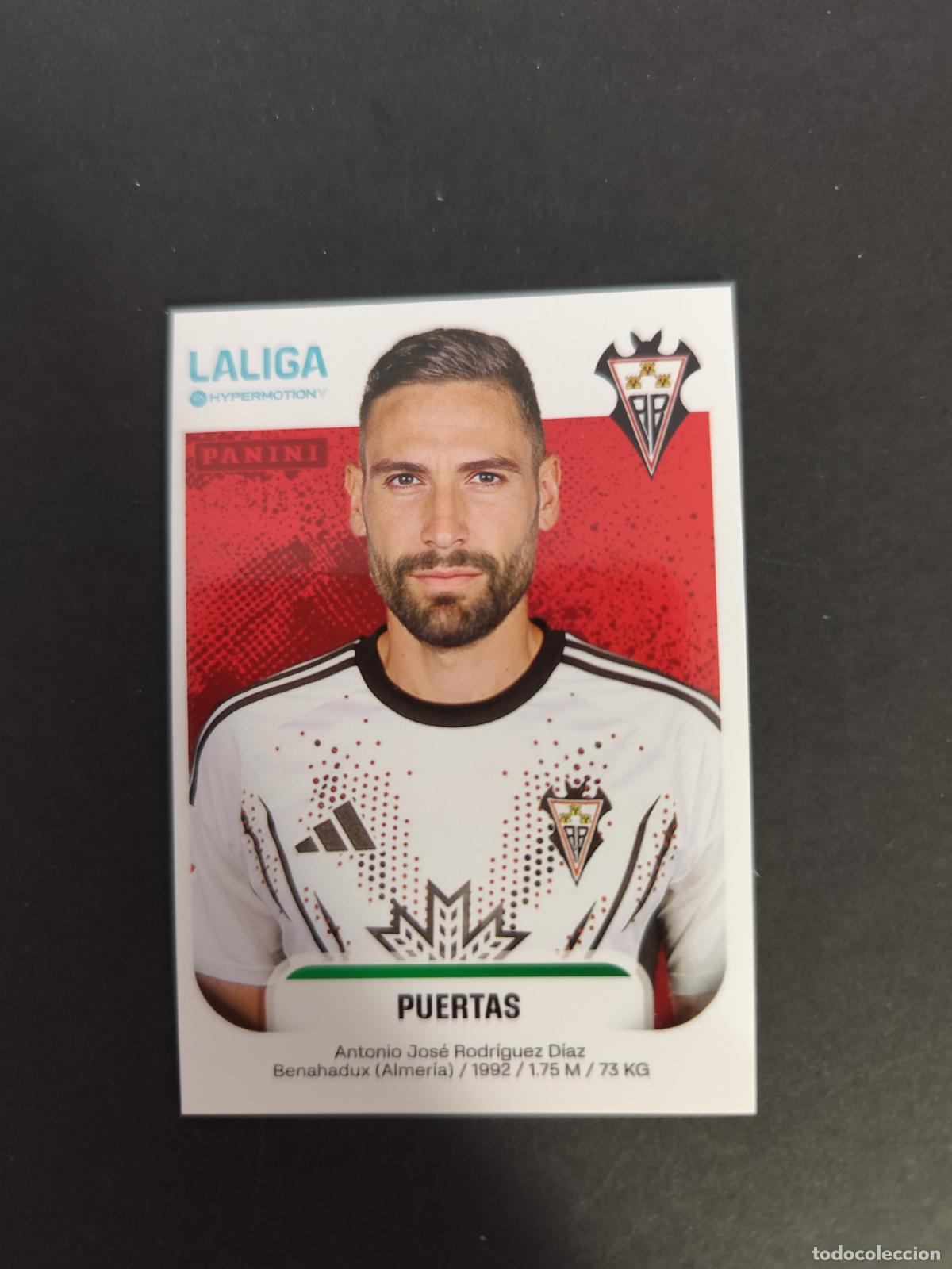 Cromos de f&uacute;tbol: 16 PUERTAS ALBACETE SEGUNDA 2&ordf; DIVISI&Oacute;N LIGA HYPERMOTION 2025 2026 25 26 PEDIDO M&Iacute;NIMO 2&euro;