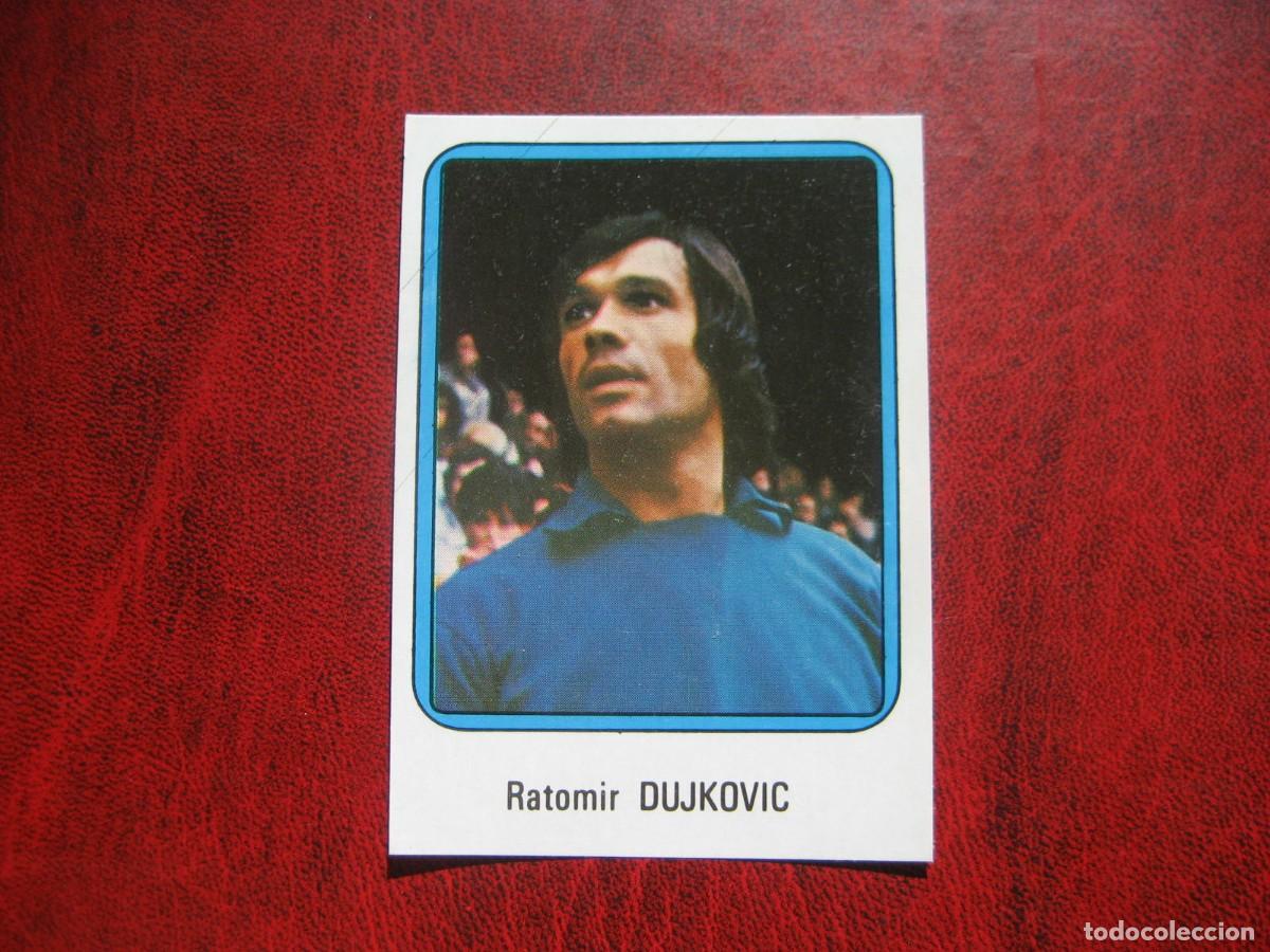 Football Stickers: FUTBOL 75/76 VULCANO - REAL OVIEDO - N&ordm; 168 DUJKOVIC - 1975/1976