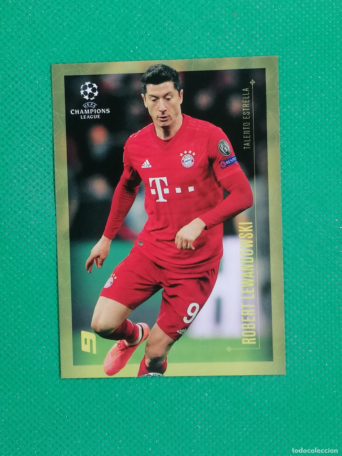Cromos de F&uacute;tbol: ROBERT LEWANDOWSKI BAYERN MUNICH ⚽ TOPPS DESIGNED DISE&Ntilde;ADO POR LIONEL MESSI 19 20 2019 2020 ⚽