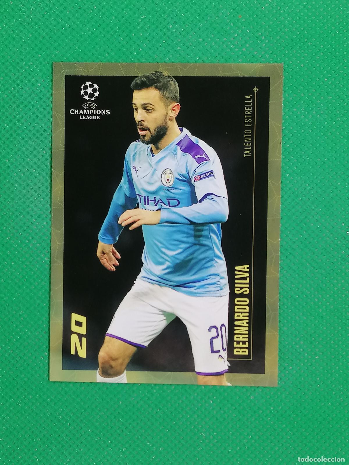 Cromos de F&uacute;tbol: BERNARDO SILVA MANCHESTER CITY ⚽ TOPPS DESIGNED DISE&Ntilde;ADO POR LIONEL MESSI 19 20 2019 2020 ⚽