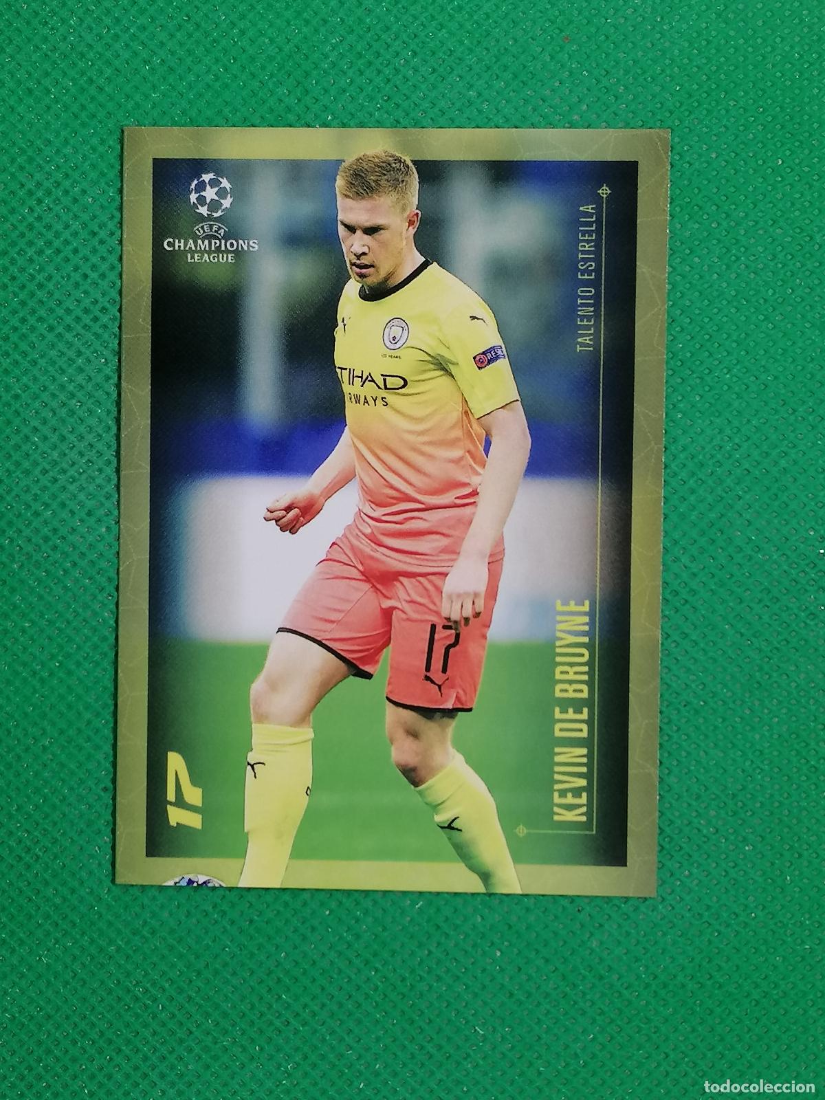 Cromos de F&uacute;tbol: KEVIN DE BRUYNE MANCHESTER CITY ⚽ TOPPS DESIGNED DISE&Ntilde;ADO POR LIONEL MESSI 19 20 2019 2020 ⚽