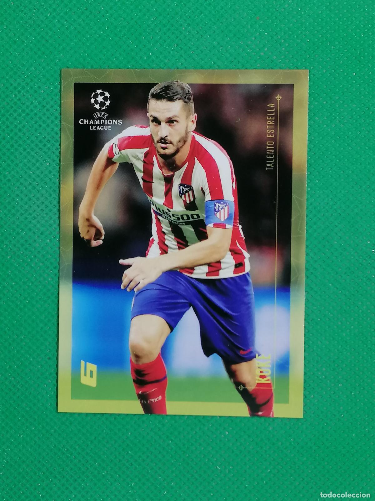 Cromos de F&uacute;tbol: KOKE ATLETICO DE MADRID ⚽ TOPPS DESIGNED DISE&Ntilde;ADO POR LIONEL MESSI 19 20 2019 2020 ⚽