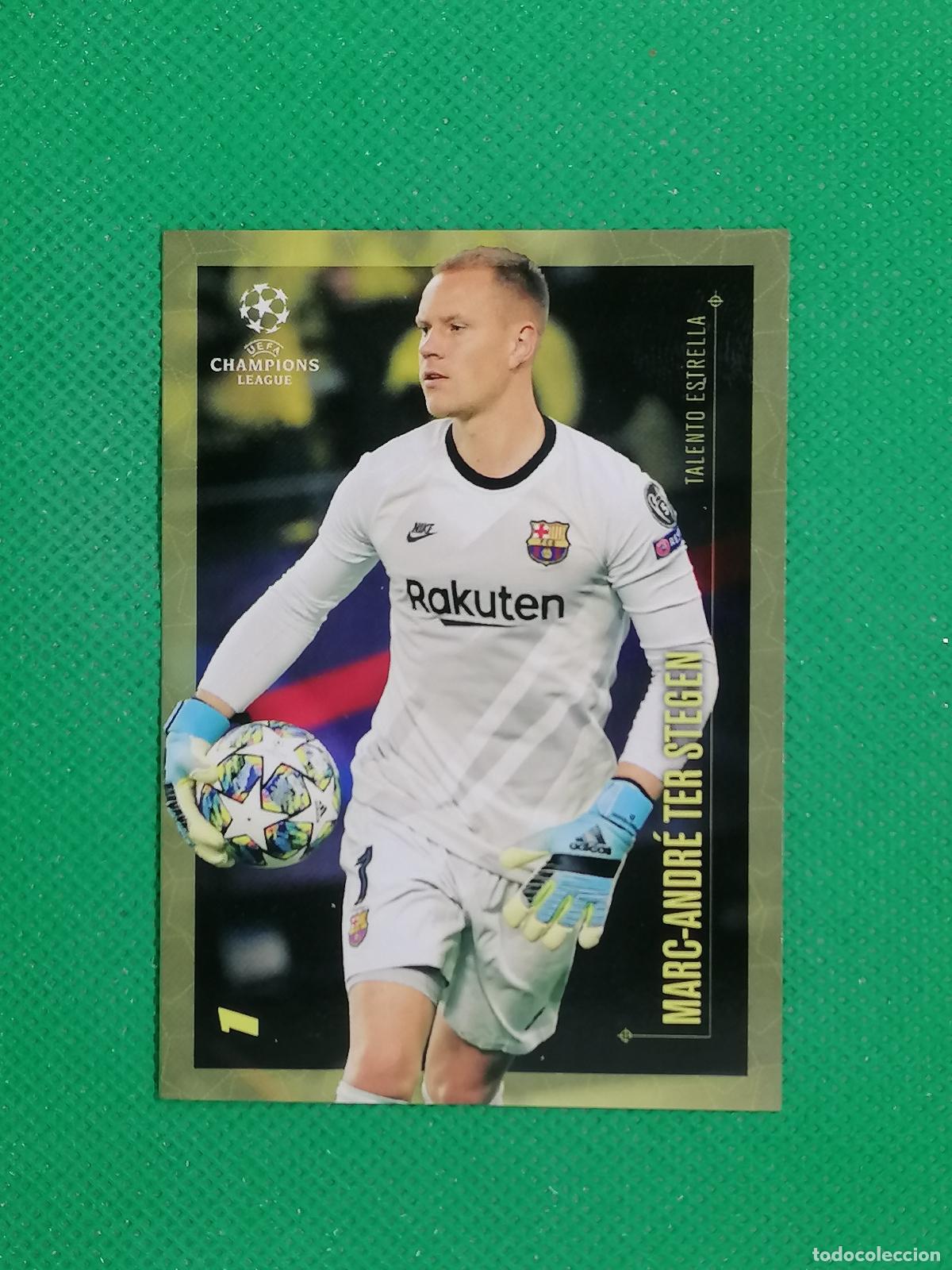 Cartes &agrave; collectionner de Football: MARC ANDRE TER STEGEN BARCELONA ⚽ TOPPS DESIGNED DISE&Ntilde;ADO POR LIONEL MESSI 19 20 2019 2020 ⚽