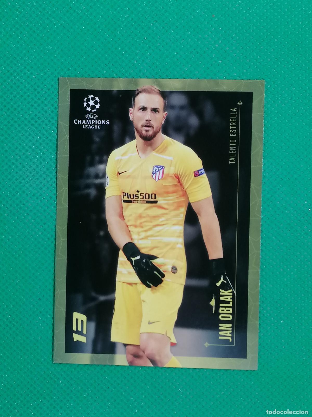 Cromos de F&uacute;tbol: JAN OBLAK ATLETICO DE MADRID ⚽ TOPPS DESIGNED DISE&Ntilde;ADO POR LIONEL MESSI 19 20 2019 2020 ⚽