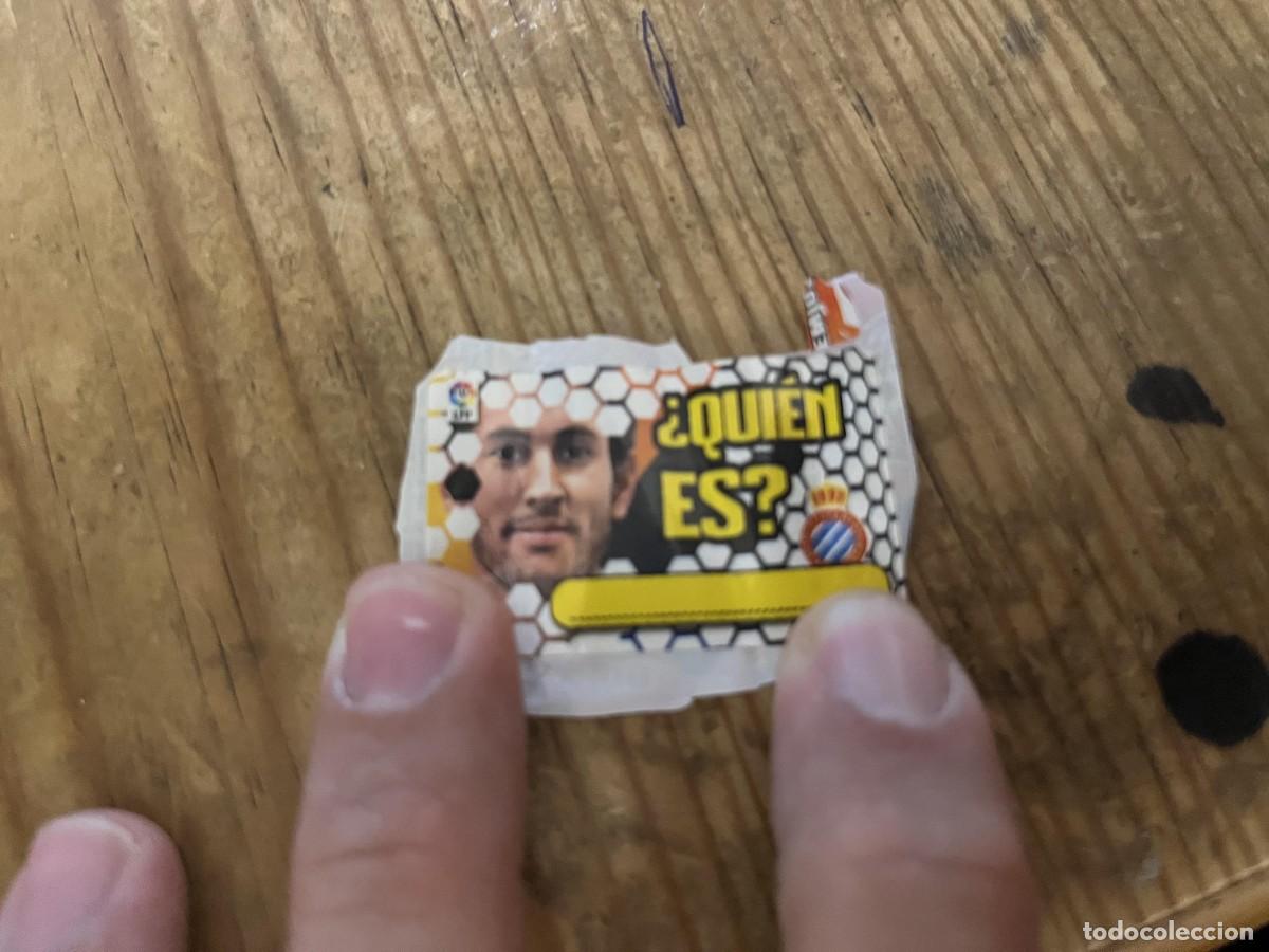 Figurine di Calcio: CROMO PEGATINA CHICLE PANINI ALBUM LIGA ESTE 13 14 2013 2014 QUIEN ES ESPANYOL ESPA&Ntilde;OL STUANI