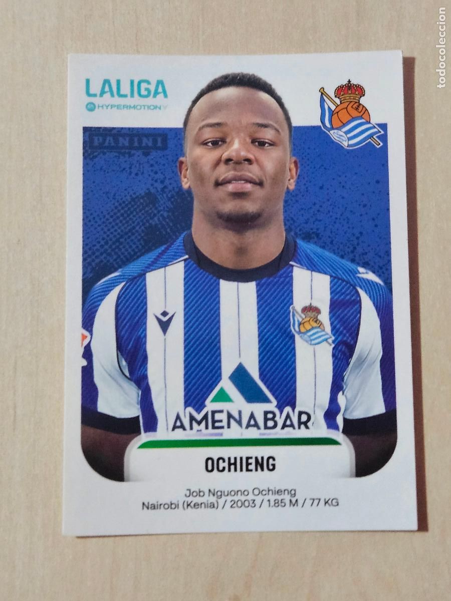 Cromos de F&uacute;tbol: N&ordm; 358A OCHIENG - REAL SOCIEDAD - CROMO - LIGA HYPERMOTION 2025 2026 SEGUNDA DIVISION 25 26