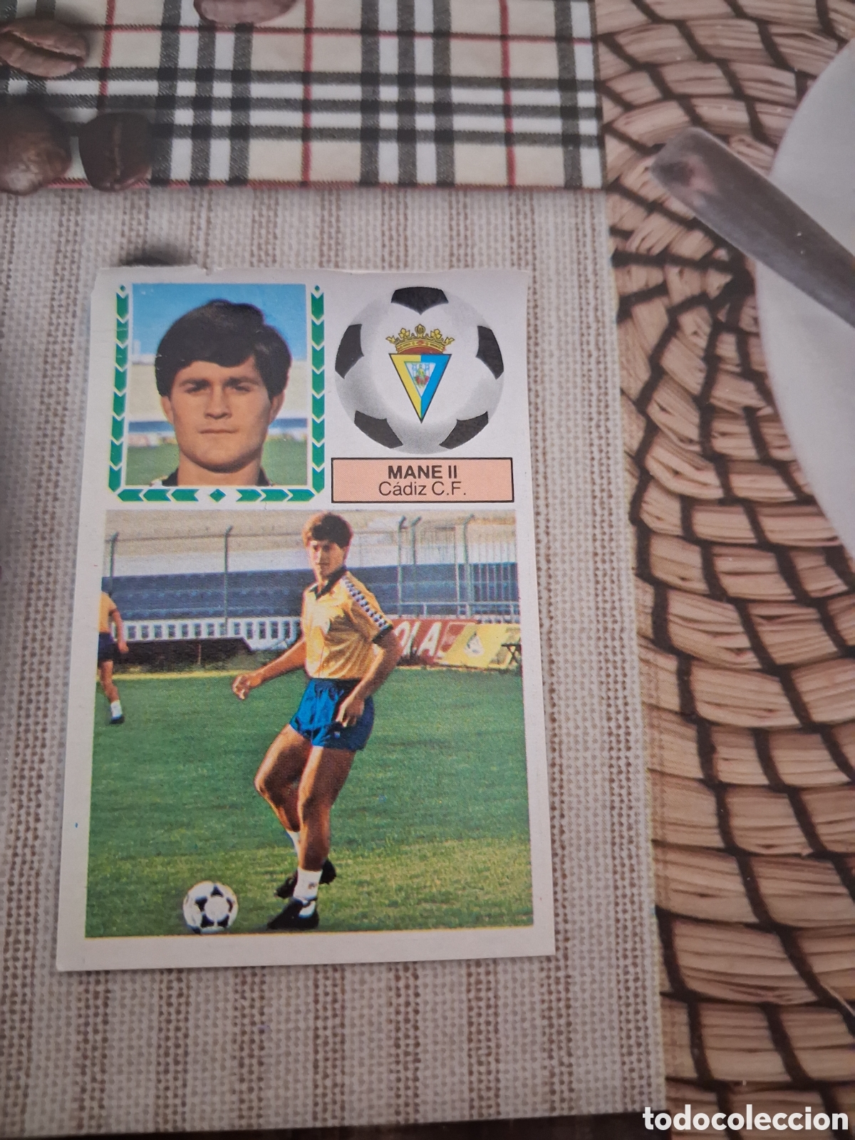 Cromos de Futebol: Liga este 83 84 mane II coloca del cadiz recuperado del &aacute;lbum ver fotos