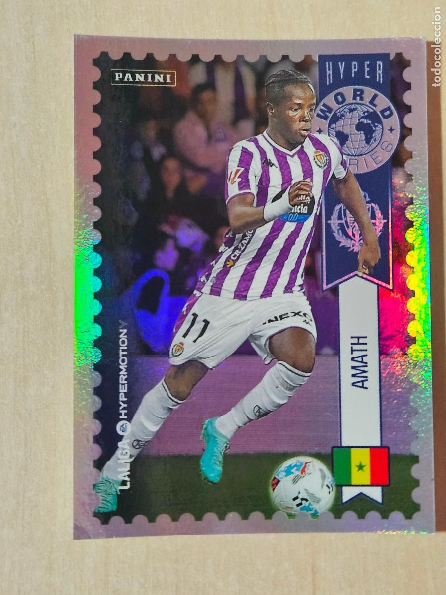 Figurine di Calcio: N&ordm; 438 AMATH - HYPER WORLD - LIGA HYPERMOTION 2025 2026 SEGUNDA DIVISION 25 26