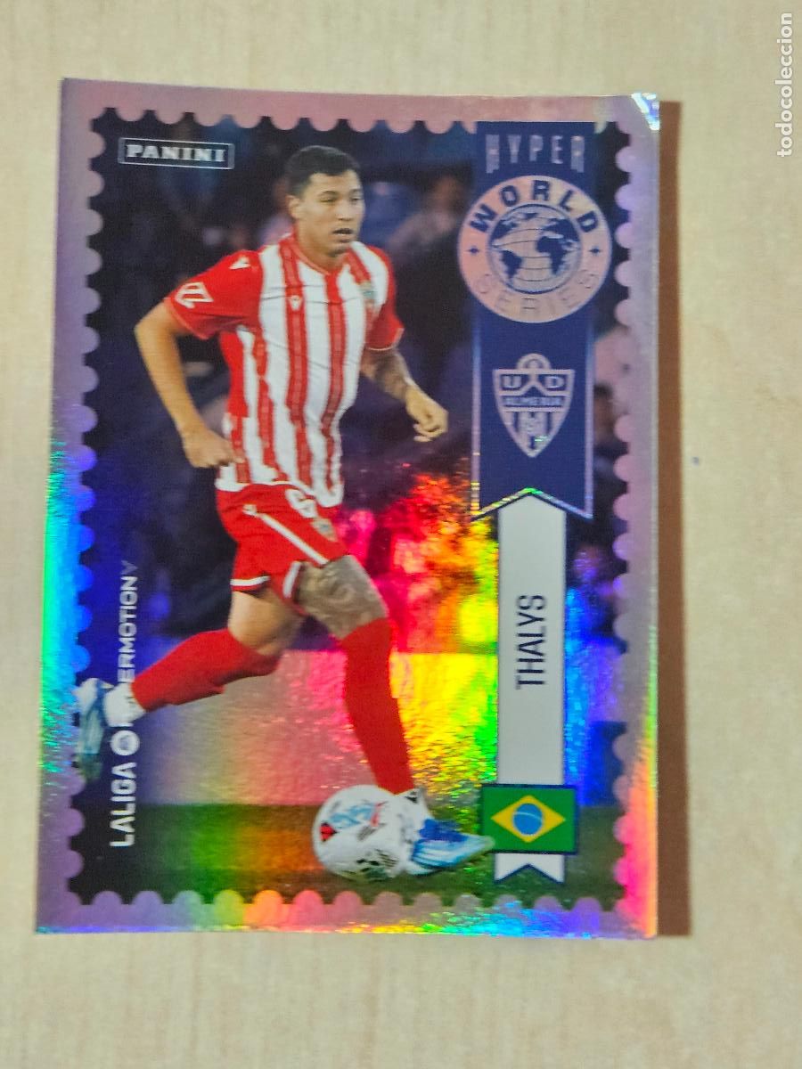 Figurine di Calcio: N&ordm; 454 THALYS - HYPER WORLD - LIGA HYPERMOTION 2025 2026 SEGUNDA DIVISION 25 26