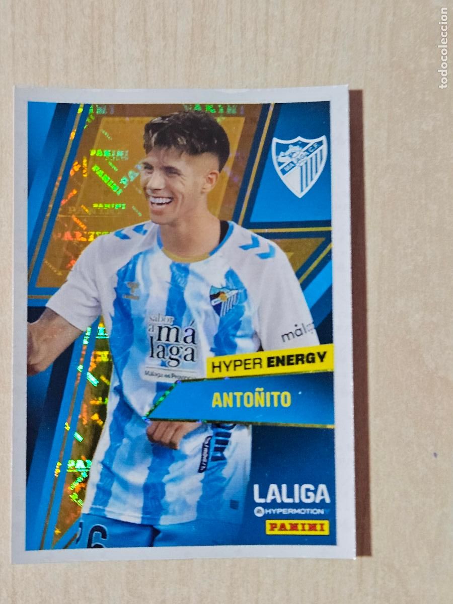 Cromos de Futebol: N&ordm; 465 ANTO&Ntilde;ITO - CROMO - HYPER ENERGY - LIGA HYPERMOTION 2024 2025 SEGUNDA DIVISION 24 25