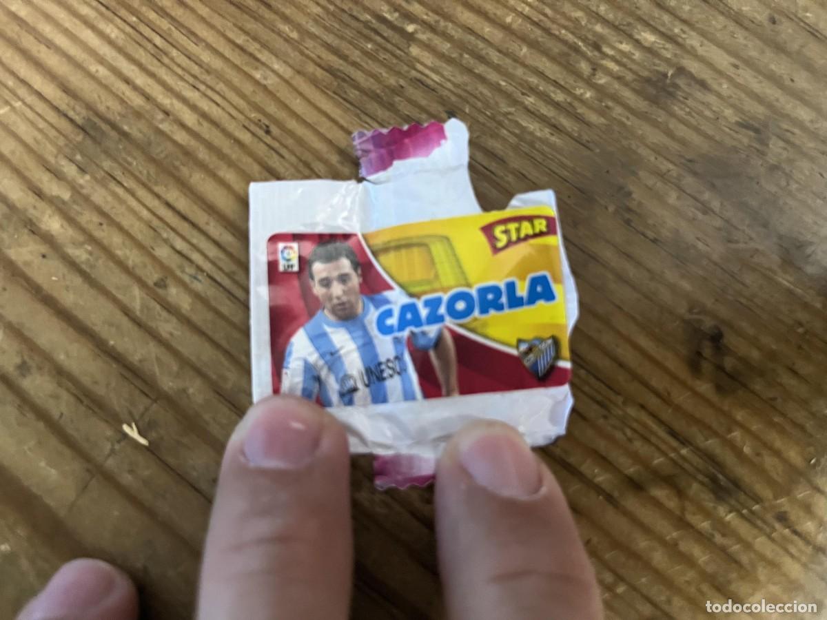 Fu&szlig;ball-Sticker: CROMO PEGATINA CHICLE PANINI ALBUM LIGA ESTE 12 13 2012 2013 MALAGA CAZORLA