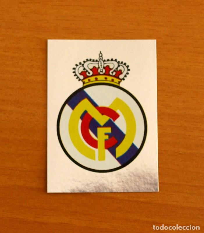 Fu&szlig;ball-Sticker: Real Madrid - N&ordm; 17 Escudo - Editorial Maga 1978-1979, 78-79 - Nunca pegado - Plateado