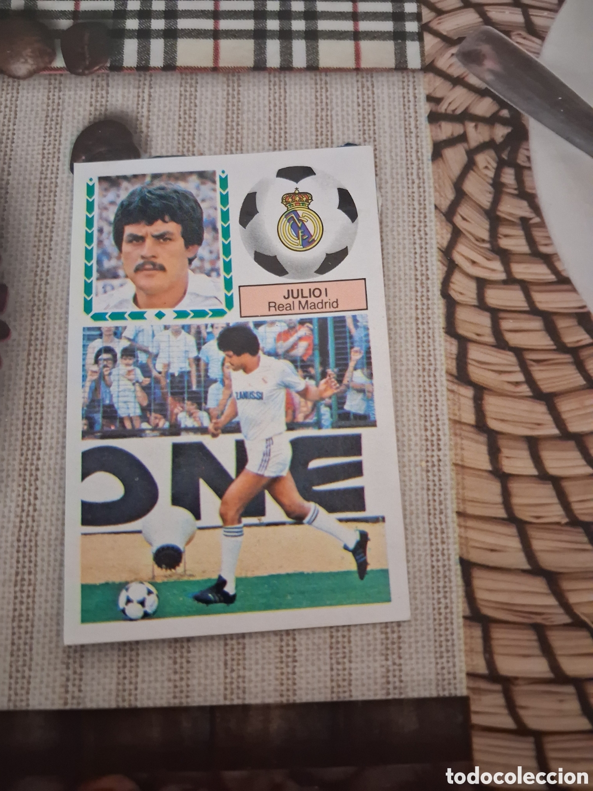 Cartes &agrave; collectionner de Football: Liga este 83 84 julio I fichaje N 4 del real Madrid recuperado del &aacute;lbum ver fotos