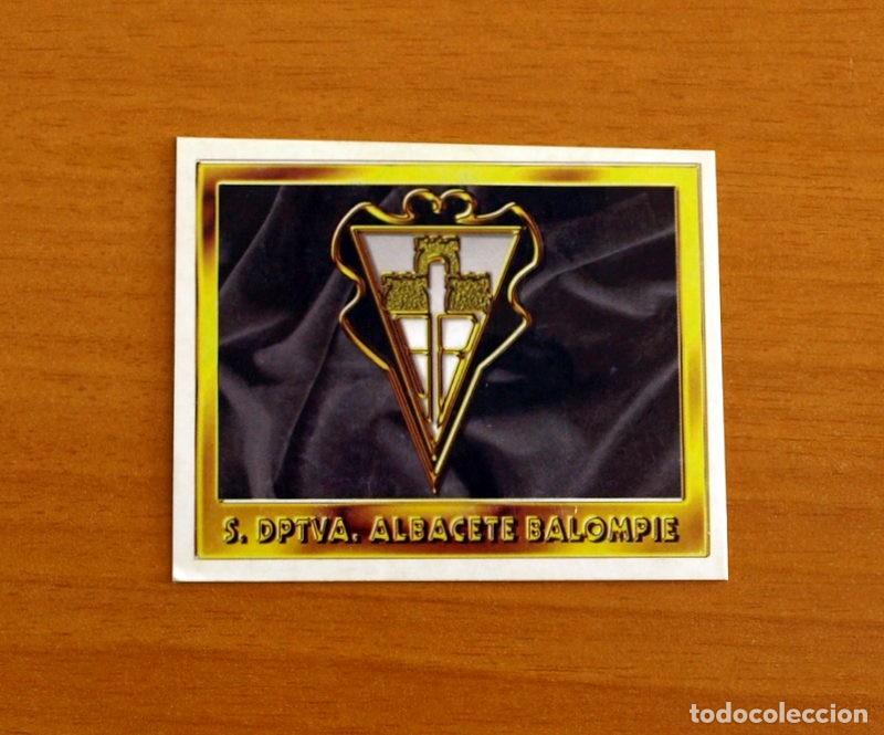 Cartes &agrave; collectionner de Football: Albacete - Escudo - Ediciones Este Liga 1995-1996, 95-96 - Nunca pegado