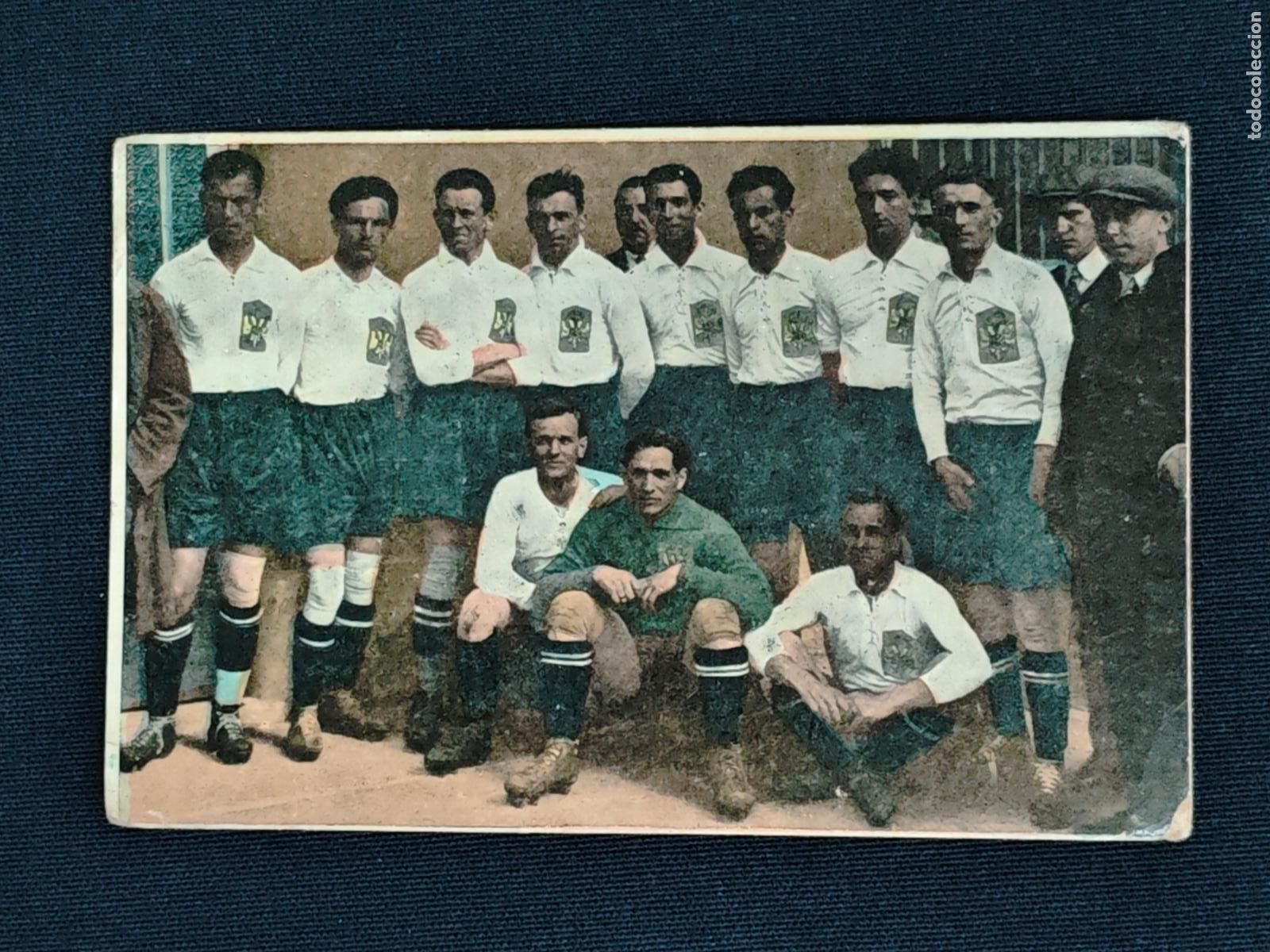 Cromos de F&uacute;tbol: CROMO - VIII OLIMPIADA FRANCIA 1924 - N&ordm; 3 - EL EQUIPO DE YUGO-ESLAVIA -