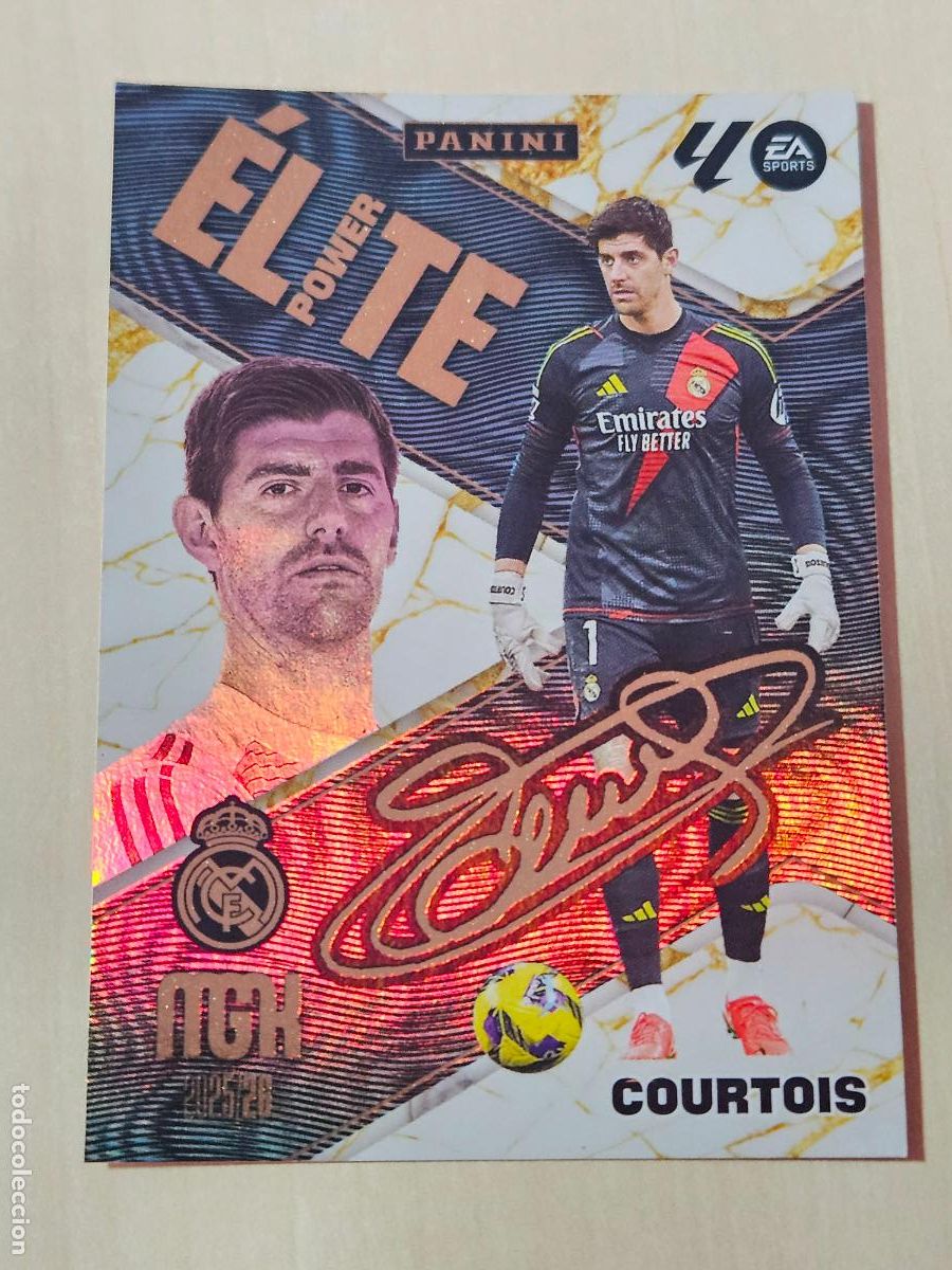 Cromos de F&uacute;tbol: CROMO N&ordm; 3 COURTOIS - MEGACRACKS 2025 26 - ELITE POWER