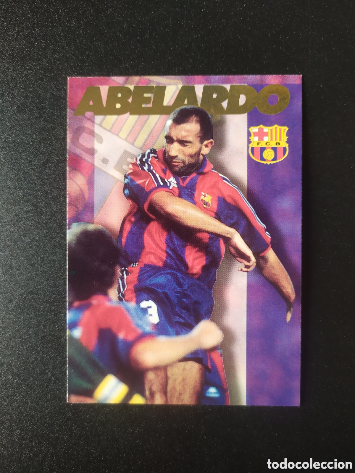 Cromos de F&uacute;tbol: Colecci&oacute;n oficial FC Barcelona 1996 1997 96 97 panini Abelardo n&ordm; 39