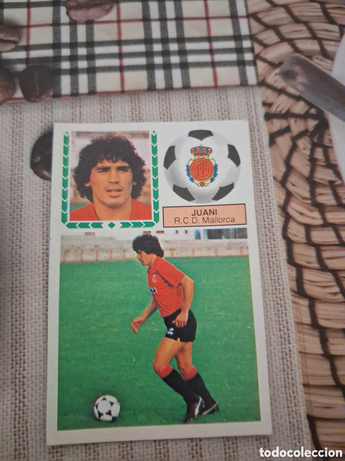 Figurine di Calcio: Liga este 83 84 juani fichaje N 25 del Mallorca recuperado del &aacute;lbum ver fotos