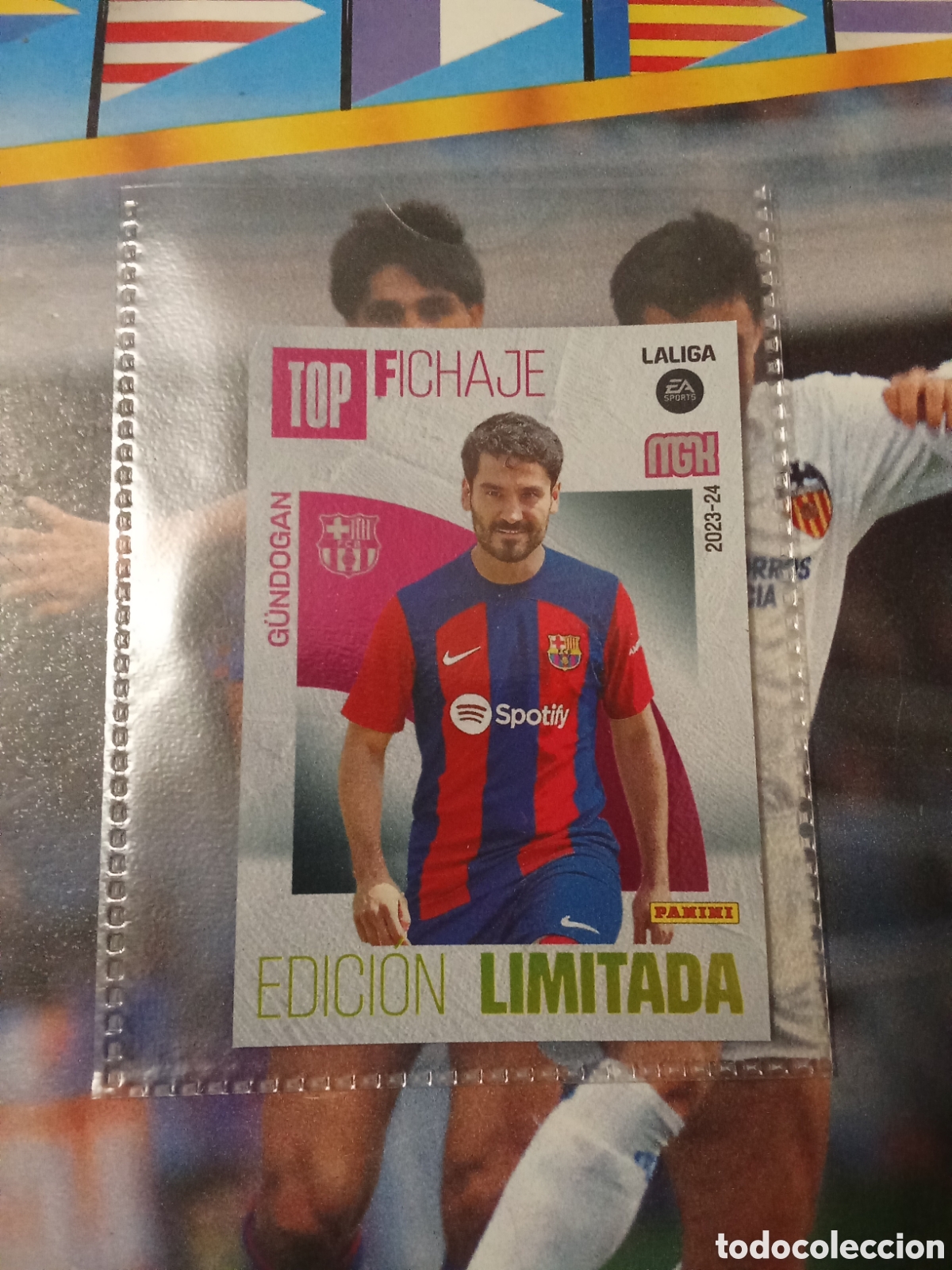 Figurine di Calcio: TOP FICHAJES EDICION LIMITADA MEGACRACKS 23 24 GUNDOGAN, SORLOTH BELLINGHAM