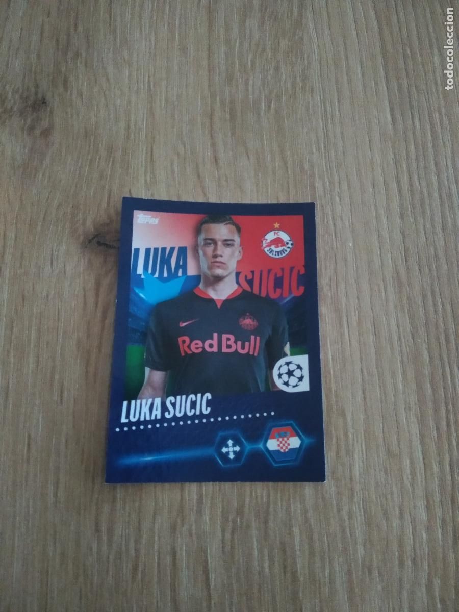 Cromos de F&uacute;tbol: 210 LUKA SUCIC SALZBURG CROMO FUTBOL UEFA CHAMPIONS LEAGUE 23-24 TOPPS 2023-2024