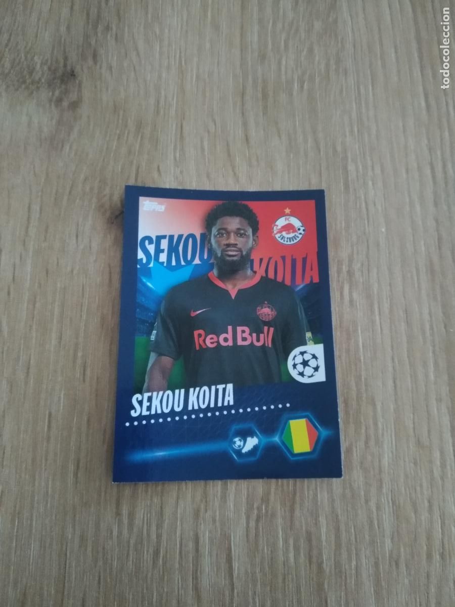 Cromos de F&uacute;tbol: 215 SEKOU KOITA SALZBURG CROMO FUTBOL UEFA CHAMPIONS LEAGUE 23-24 TOPPS 2023-2024
