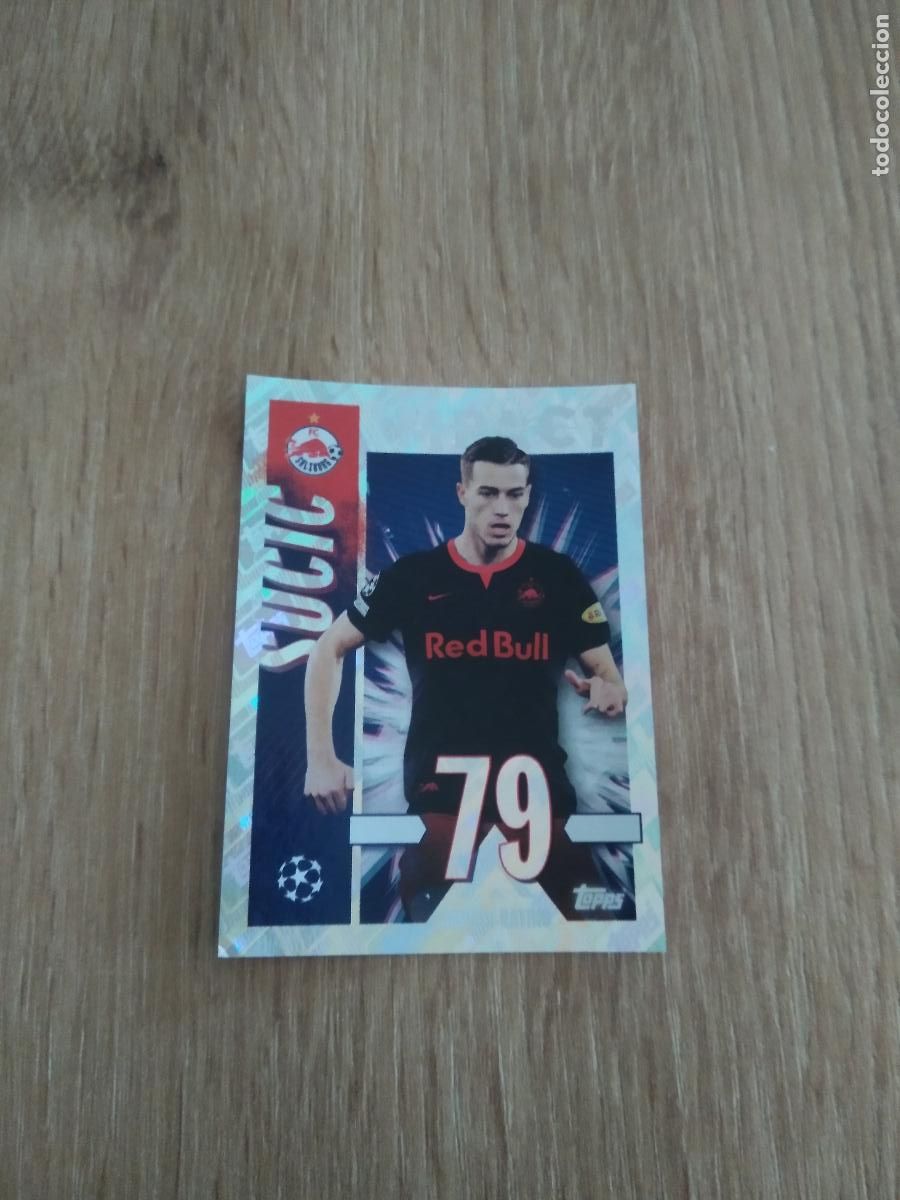 Cromos de F&uacute;tbol: 217 SUCIC SALZBURG CROMO FUTBOL UEFA CHAMPIONS LEAGUE 23-24 TOPPS 2023-2024
