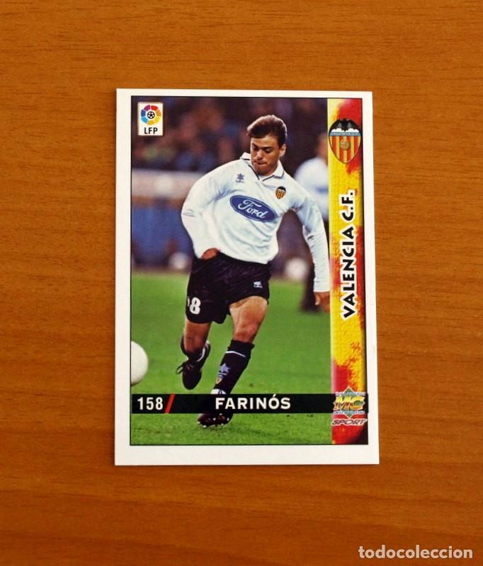 Fu&szlig;ball-Sticker: Valencia - N&ordm; 158 Farin&oacute;s - Mundicromo Las Fichas de la Liga 1998-1999-98-99