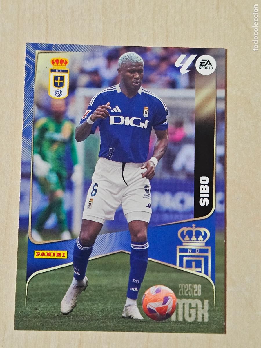 Cromos de F&uacute;tbol: CROMO N&ordm; 281 SIBO - MEGACRACKS 2025 26 - REAL OVIEDO