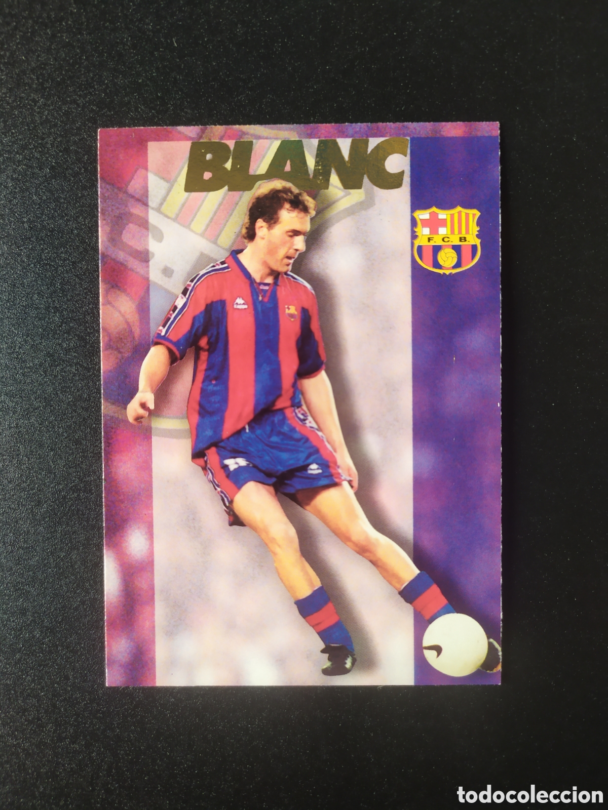 Cromos de F&uacute;tbol: Colecci&oacute;n oficial FC Barcelona 1996 1997 96 97 panini Blanc n&ordm; 49