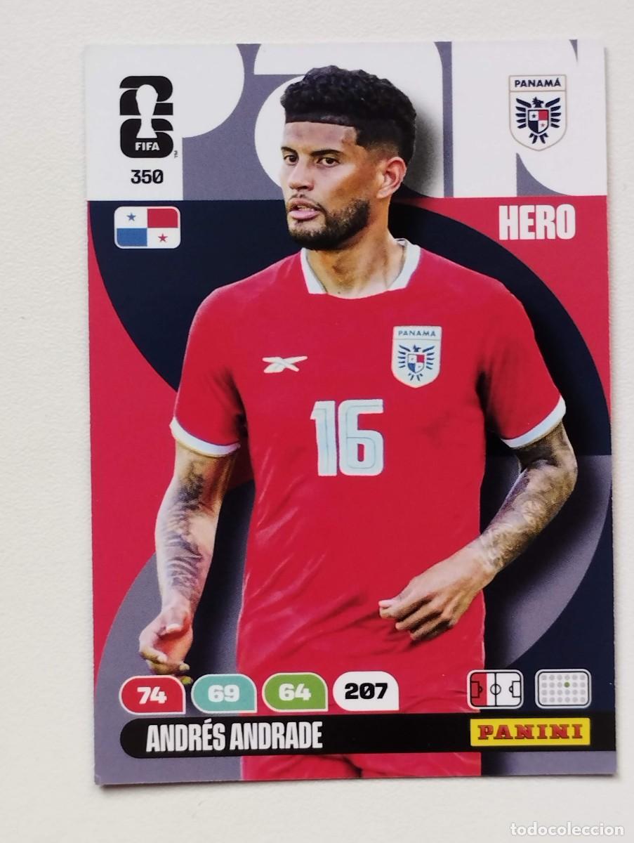 Cromos de Futebol: CROMO CARD ADRENALYN MUNDIAL WORLD CUP 2026 HERO 350 ANDRES ANDRADE PANAMA