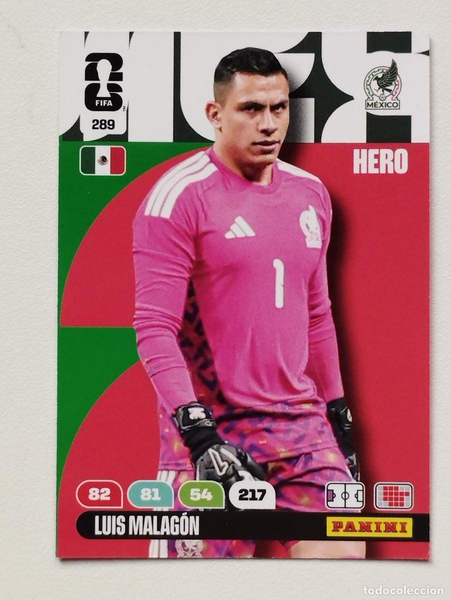 Cromos de Futebol: CROMO CARD ADRENALYN MUNDIAL WORLD CUP 2026 HERO 289 LUIS MALAGON MEXICO