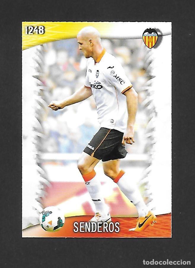 Figurine di Calcio: 1248 SENDEROS (VALENCIA C.F) ULTIMA HORA IV , MUNDICROMO QUIZ GAME PLATINUM LIGA 2013 2014